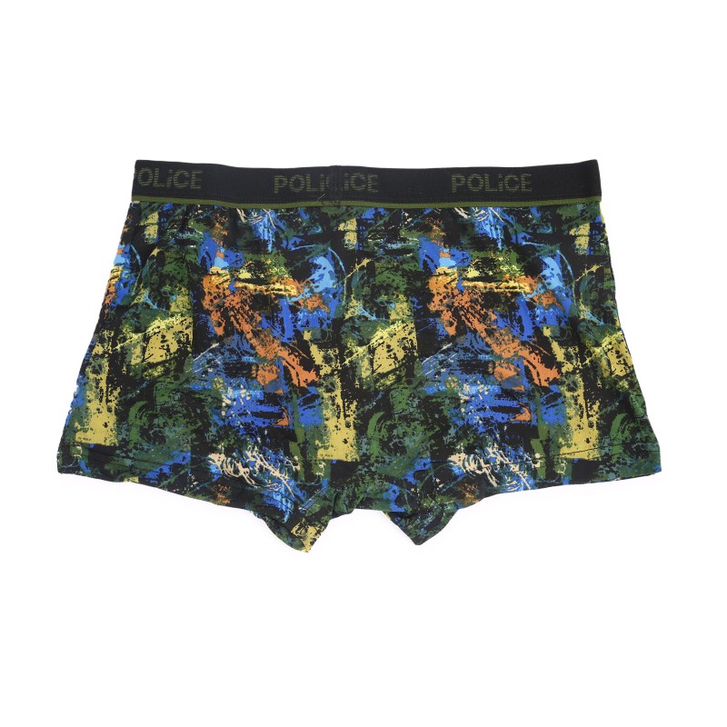 Pack Of 1 pic Premium Police Cotton Boxer Underwear for Men - Under Wear
